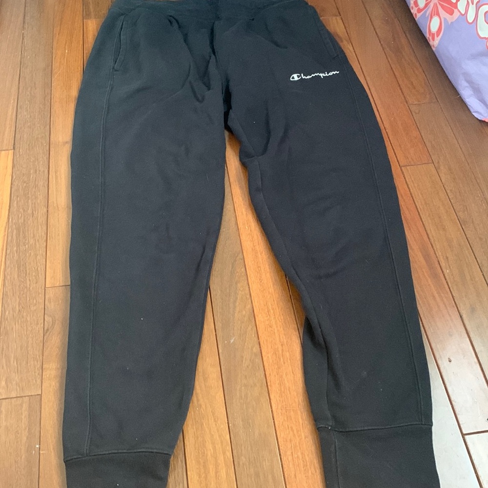 black champion sweatpants